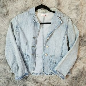 Light blue denim jacket